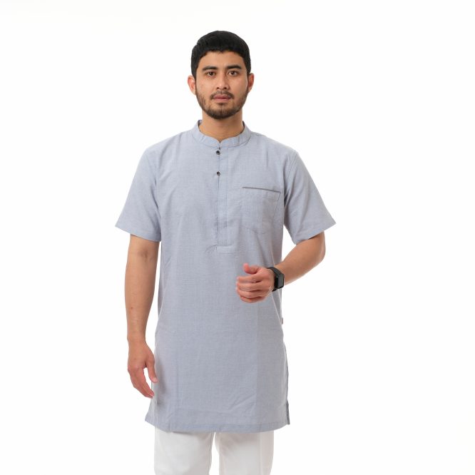 Baju Koko Nabath Azraq - Gambar 3