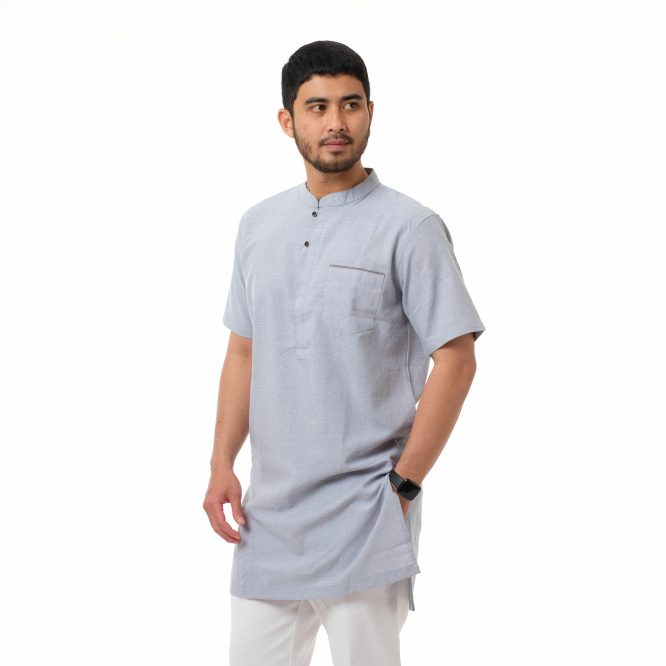Baju Koko Nabath Azraq - Gambar 4