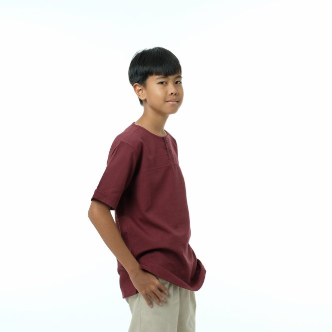 Urban Farabi Maroon Kids - Gambar 4