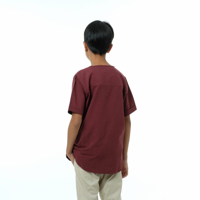 Urban Farabi Maroon Kids - Gambar 5